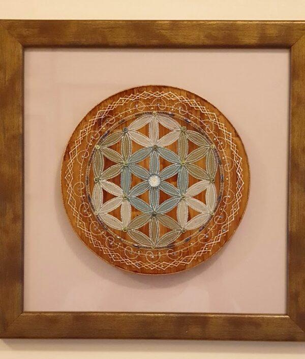 Élet virága fali térmandala