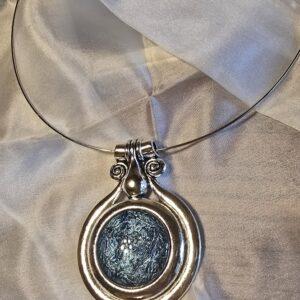 Statement nyakék, nemesacél