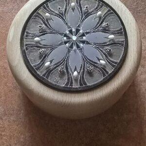 Tulipános fa ékszerdoboz